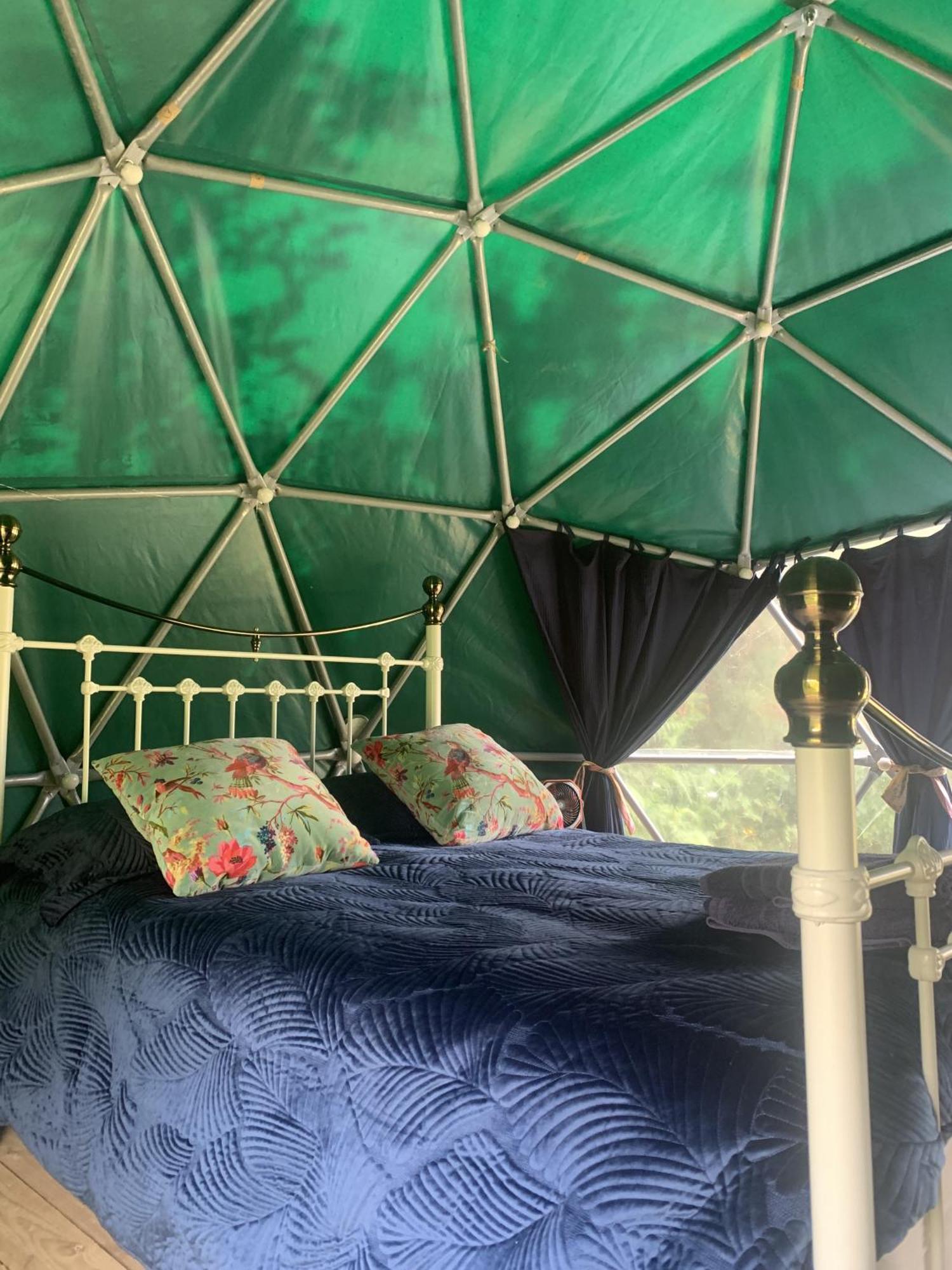 Ceridwen Glamping, Double Decker Bus And Yurts Hotell Llandysul Exteriör bild